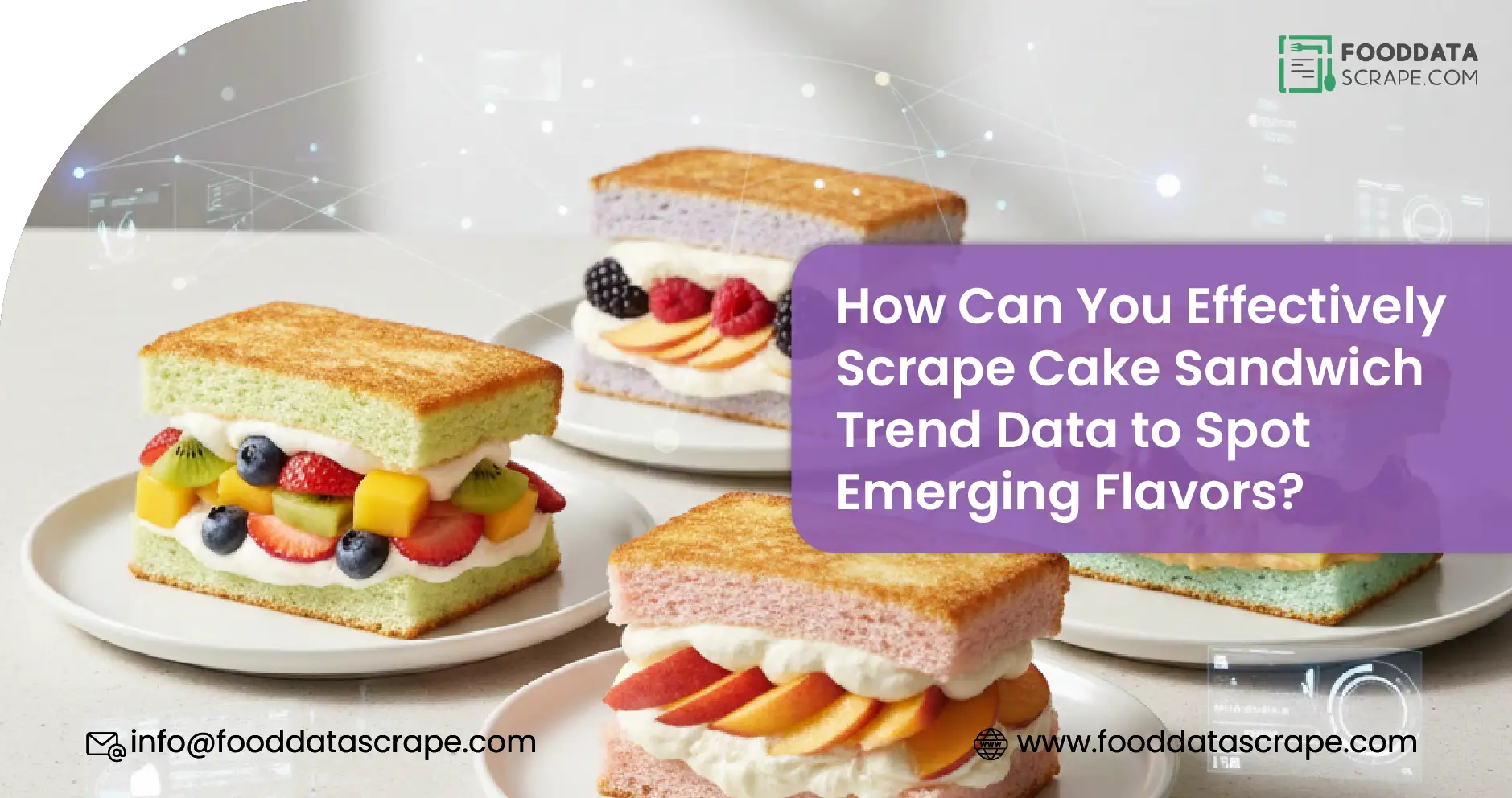 How Can You Effectively Scrape Cake Sandwich Trend Data to Spot Emerging Flavors?